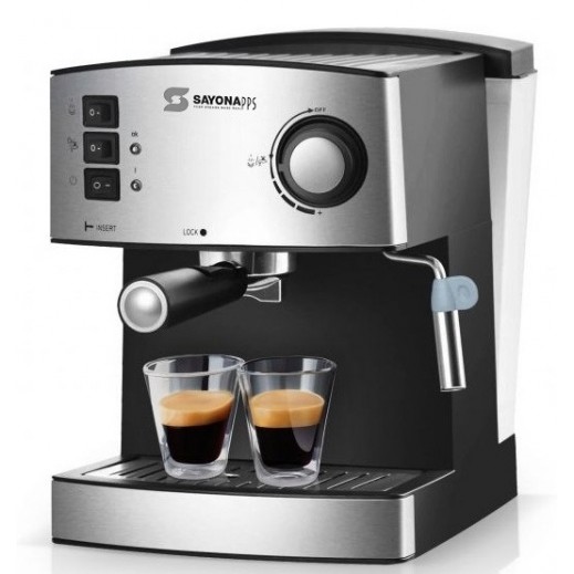 SAYONA COFFEE MAKER 1.6 LITER – SILVER image