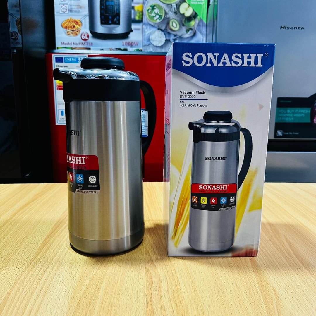 Sonashi 2Litre Hot And Cold Vacuum Flask SVF-2000 image
