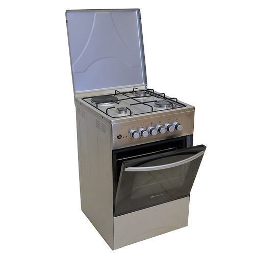 50cm X 50cm 3 Gas Burner + 1 Electric Hotplate C5031E-I - INOX image