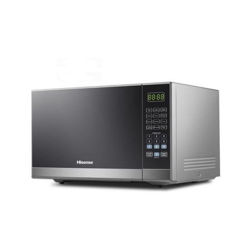Digital Microwave Oven With Door Mirror, 20 Litre - Silver, image