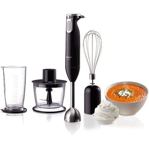 600W 3 In1 Blend+ Chop+ Whisk - Hand Blender MX-SS1- Black image