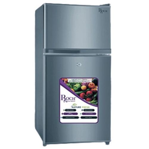125 Liters Double Door Top Freezer Defrost Fridge –Inox(2YRS WRTY) image