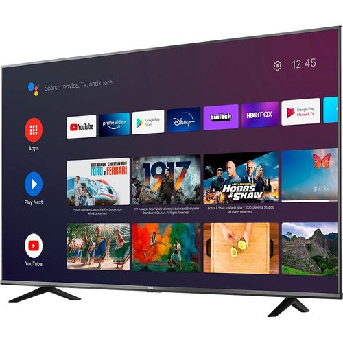55" Inch 2023 Model 4K Android Smart TV – Black image