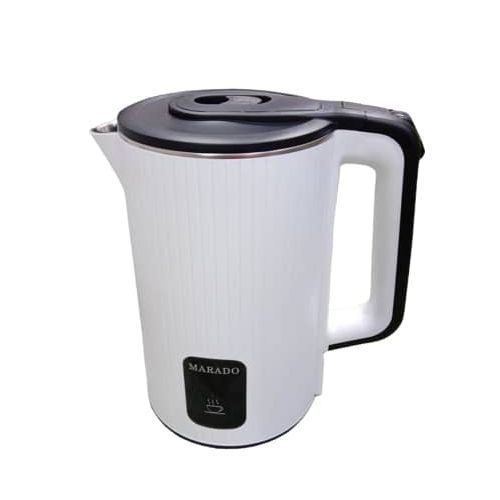 Sturdy Electric Kettle For Boiling Water Of 2.5 Liters-White/Green/Black image