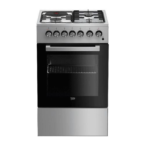 Cooker 50*60cm, 3+1, Electric Oven & Grill, FSS53110GS - Silver image