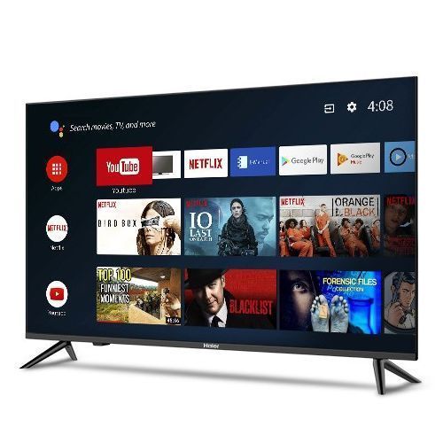 55'' Inch 4K Ultra HD Smart TV With Built-In WIFI,Full HD, In Built Free To Air Decoder - Black image