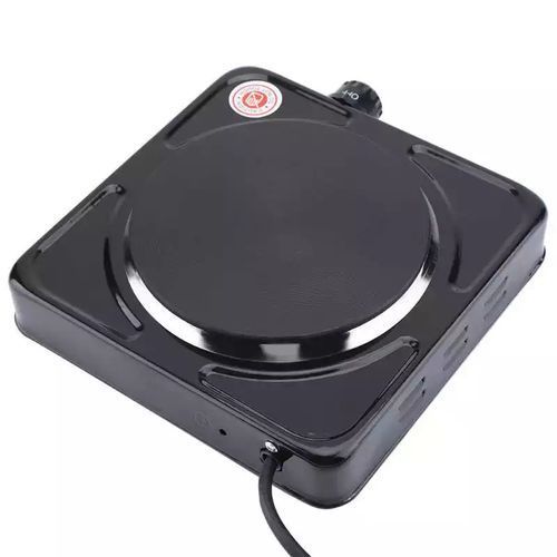 Quality Electric Single Solid Hotplate-Black image