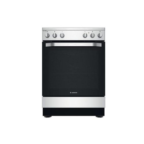 60/60cms Cooker With 4 Gas Burners Gas Oven And Grill AS67G1MCX- Inox (1YR WRTY) image