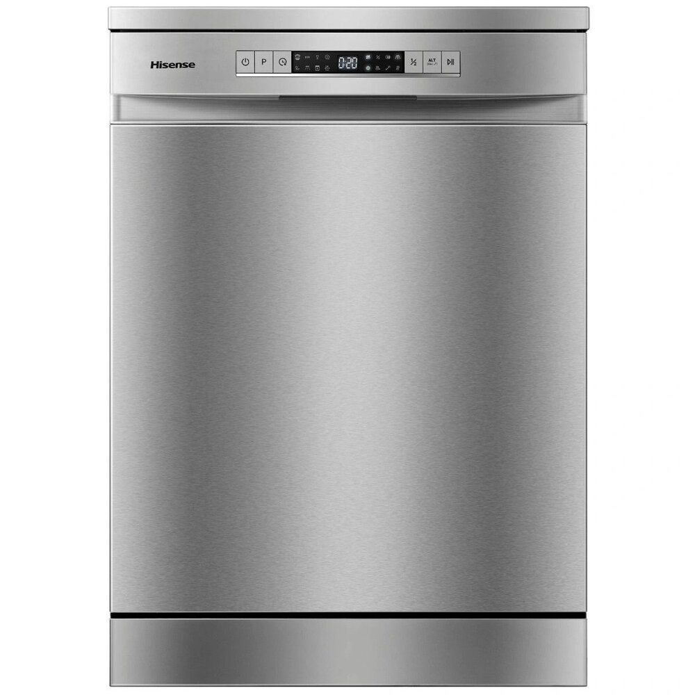 Hisense Dishwasher Free Standing 13 Place Setting With 8 Programs – Grey image