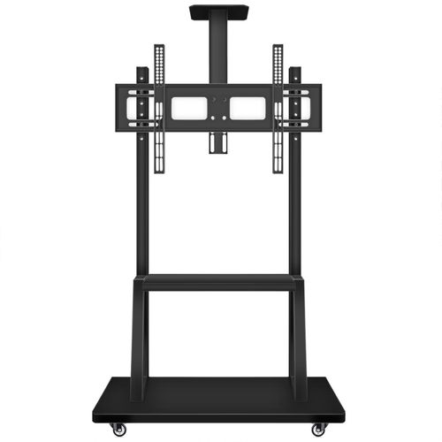 Mobile TV Mount - TV Trolley- Suitable For 32 Inch To 75 Inch -Black image