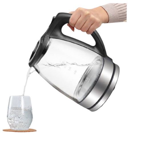 Transparent Electric Kettle/Pacolater - Silver image