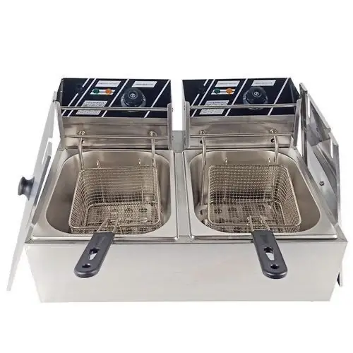 Electric 12 Litres Double Deep fryer image